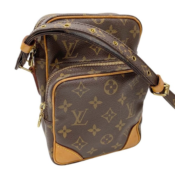 Louis Vuitton Bag Brown Monogram Amazon Shoulder - Picture 2 of 9